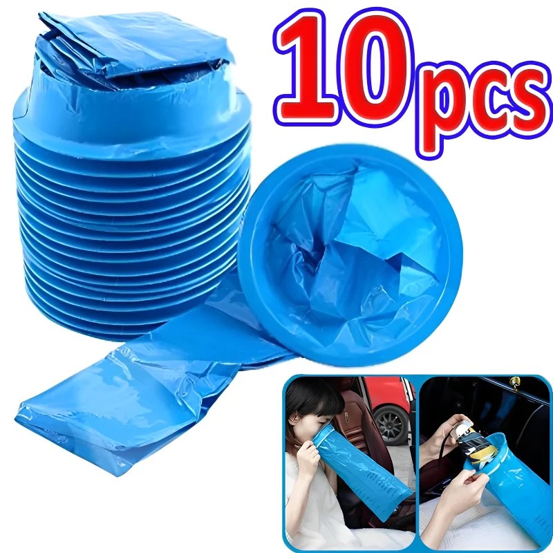 Bivvy Bag Emergency - 10 Stuks 1000 Ml Wegwerp Reizen