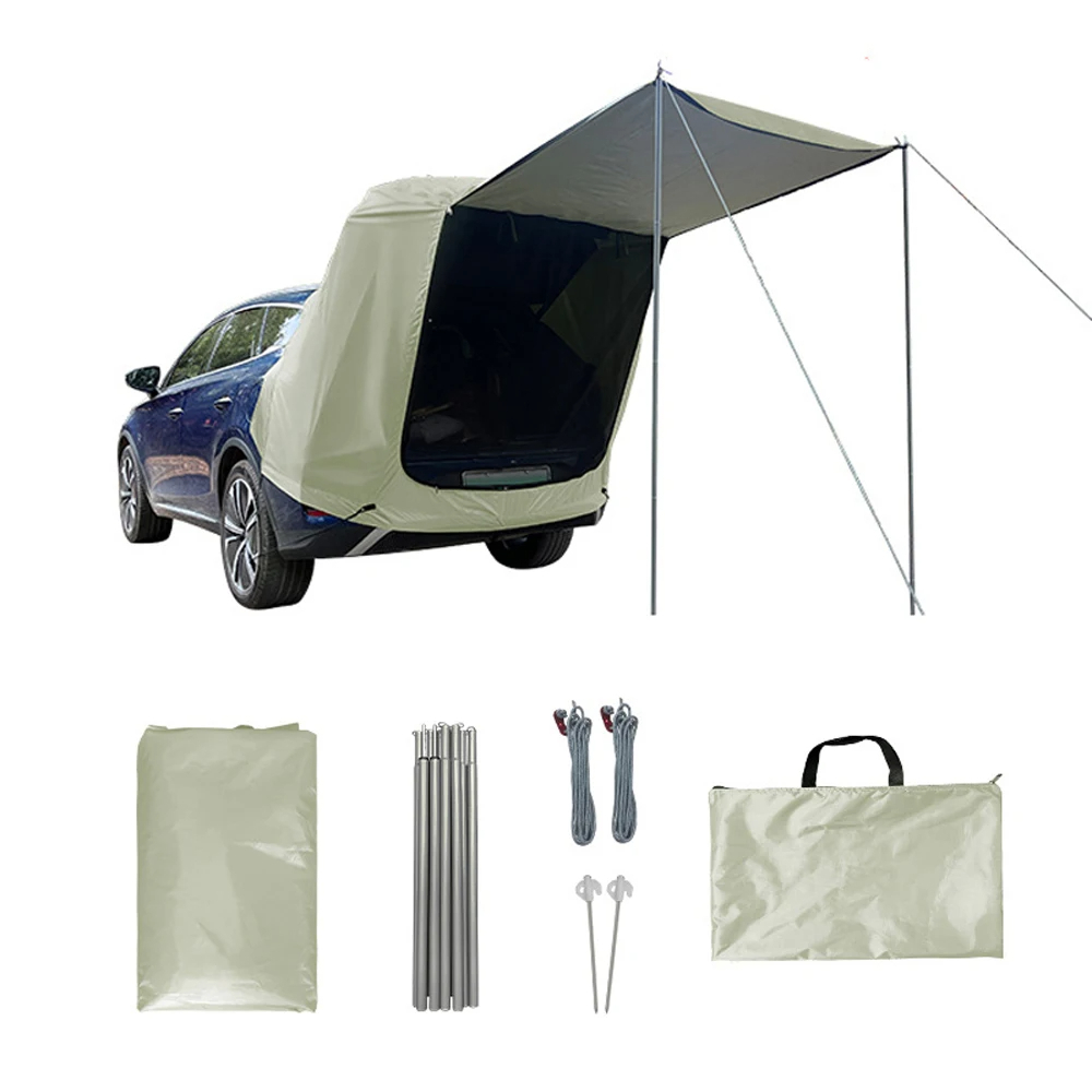 Outdoor Camping Car Tail Tent - Buitentent voor auto-achterkant, camping, picknick, luifel,