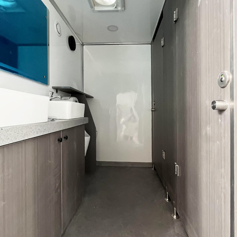Portable Camp Toilet - 2025 Draagbaar geprefabriceerd buitenbadkamertoilet Luxe mobiel