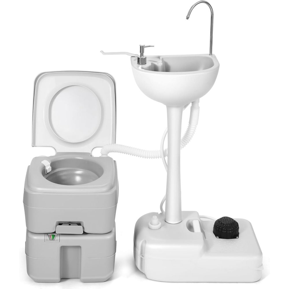 Portable Camp Toilet - 17L draagbare wastafel voor het wassen