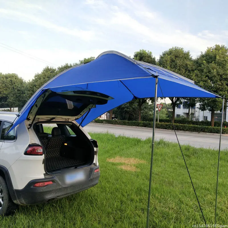 Outdoor Camping Car Tail Tent - Draagbare staarttent Autozijtent Outdoor kamperen Meerpersoons