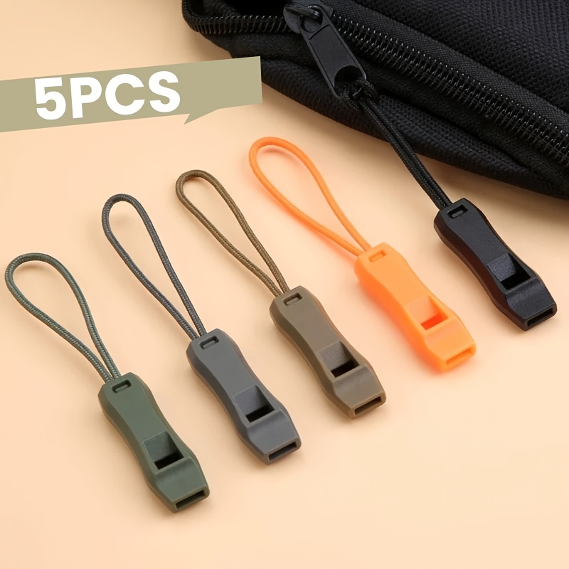 Bivvy Bag Emergency - 5-pack draagbare mini-fluitjesset met riem en