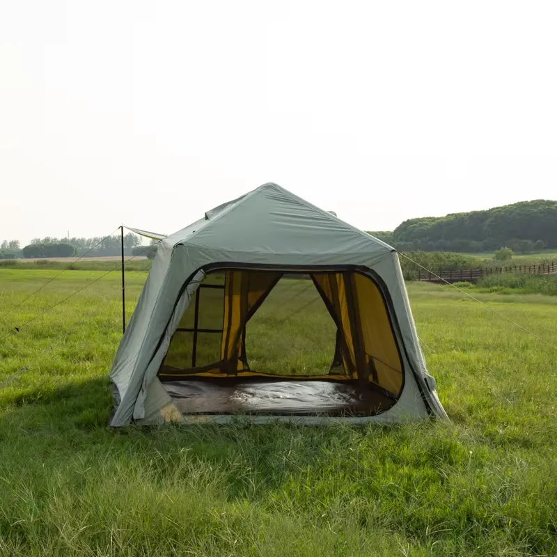 Outdoor Camping Inflatable Tent - Waterdichte draagbare opblaasbare kampeertent van Oxford-stof