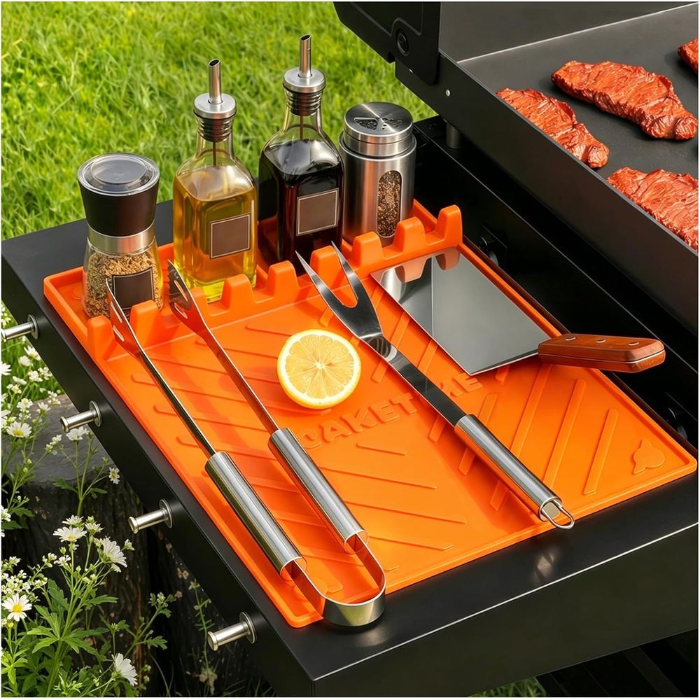 Kitchen Outdoor Camping - Siliconen grillmatten of accessoires voor grillplaten