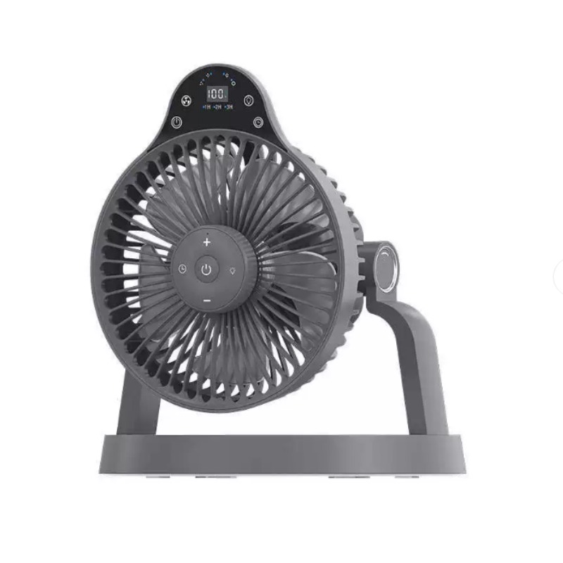 Outdoor Camping Activities - Multifunctionele buitenventilator met geïntegreerde verlichting, draagbaar
