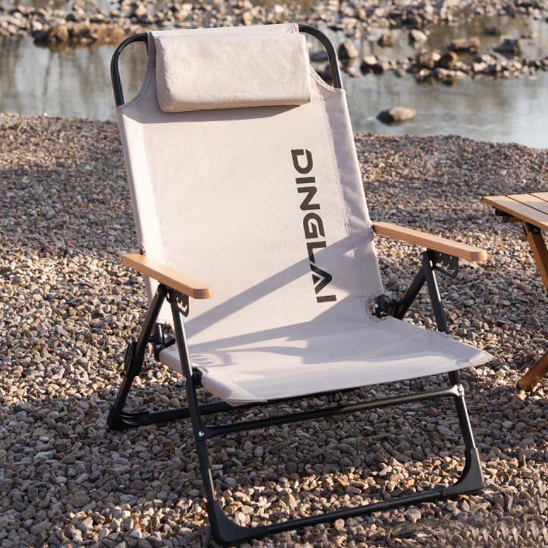 Outdoor Camping Table And Chairs - Opvouwbare stoel voor buiten, draagbare campingstoel,