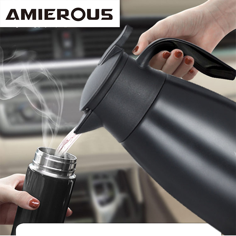 Kitchen Outdoor Camping - Arier Draagbare Auto-waterkoker 800ML met Handvat,
