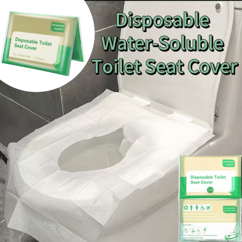 Portable Camp Toilet - 10-300 Stuks Wegwerp Toiletbril Cover Draagbare