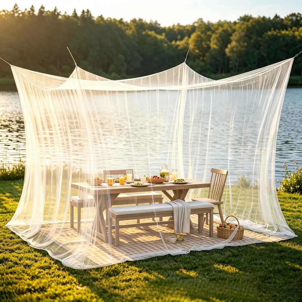 Groot buitenmuggennet, ademend - Outdoor Camping Bug Zapper recensie en prijs