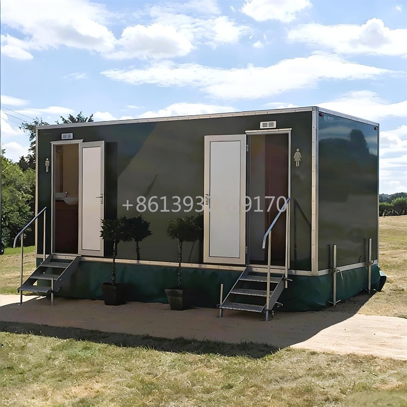 Mobiele toiletwagen met wastaf - Portable Camp Toilet recensie en prijs