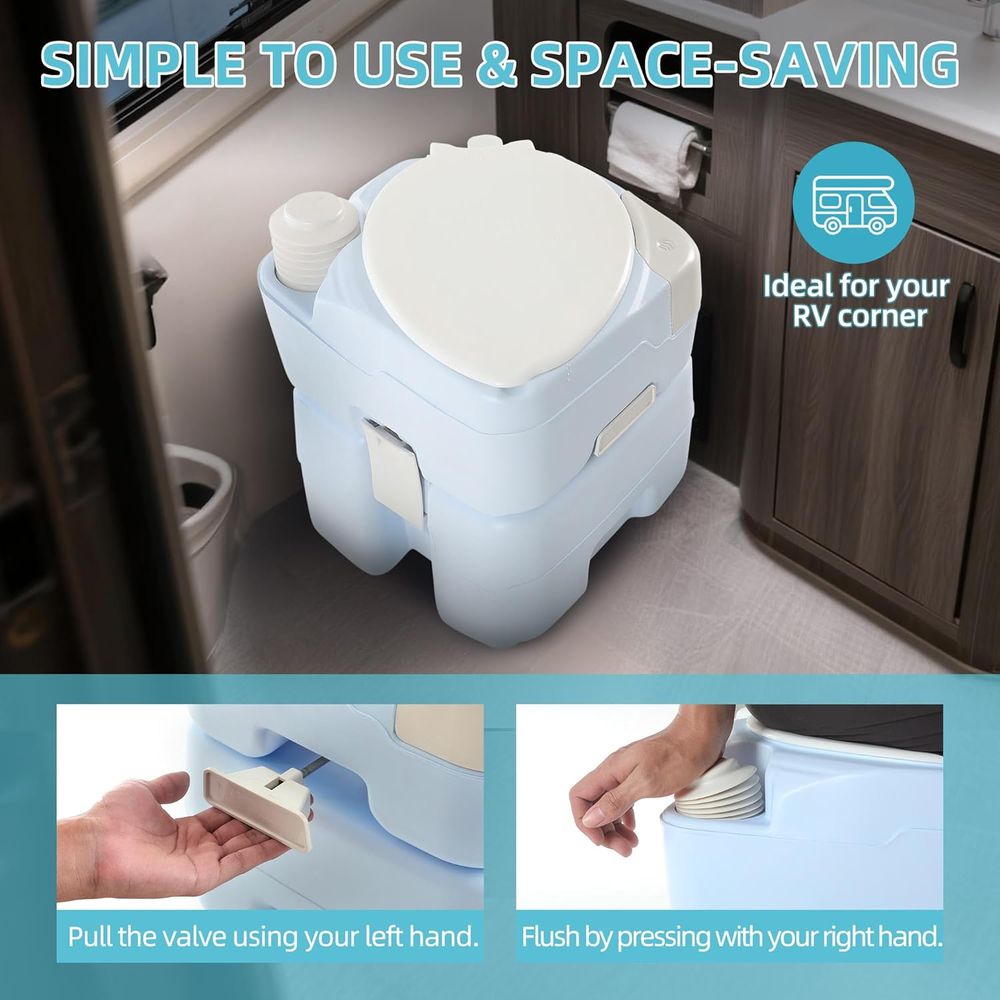 YITAMOTOR 5,28 Liter Draagbare - Portable Camp Toilet recensie en prijs