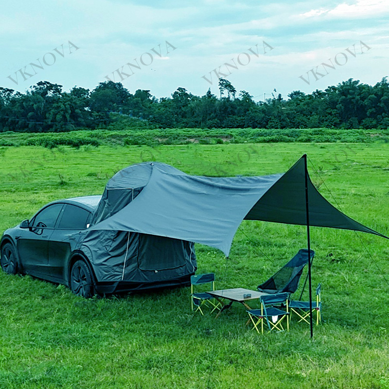 Achtertent voor Tesla Model Y, - Outdoor Camping Car Tail Tent recensie en prijs