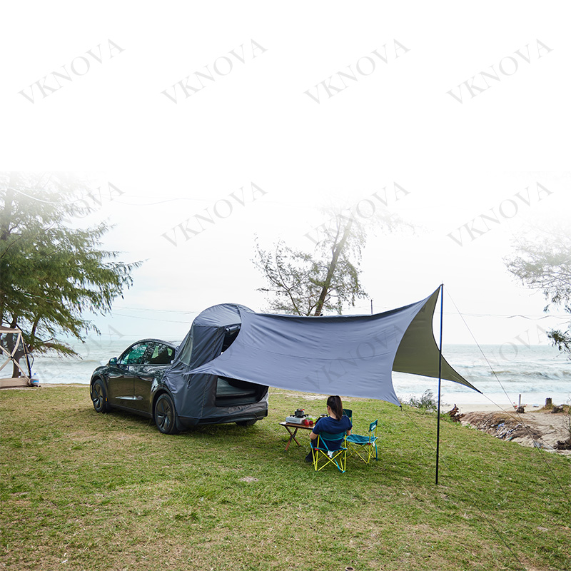 Achtertent voor Tesla Model Y, - Outdoor Camping Car Tail Tent recensie en prijs