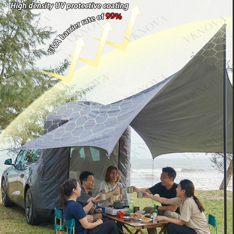 Achtertent voor Tesla Model Y, - Outdoor Camping Car Tail Tent recensie en prijs