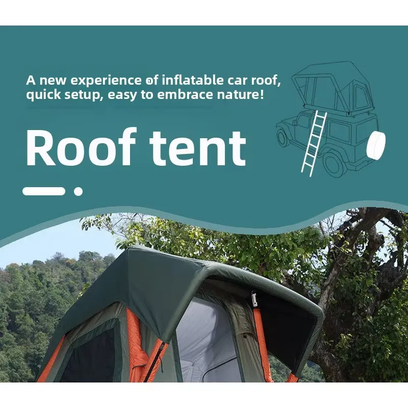 Opblaasbare daktent voor buite - Outdoor Camping Inflatable Tent recensie en prijs