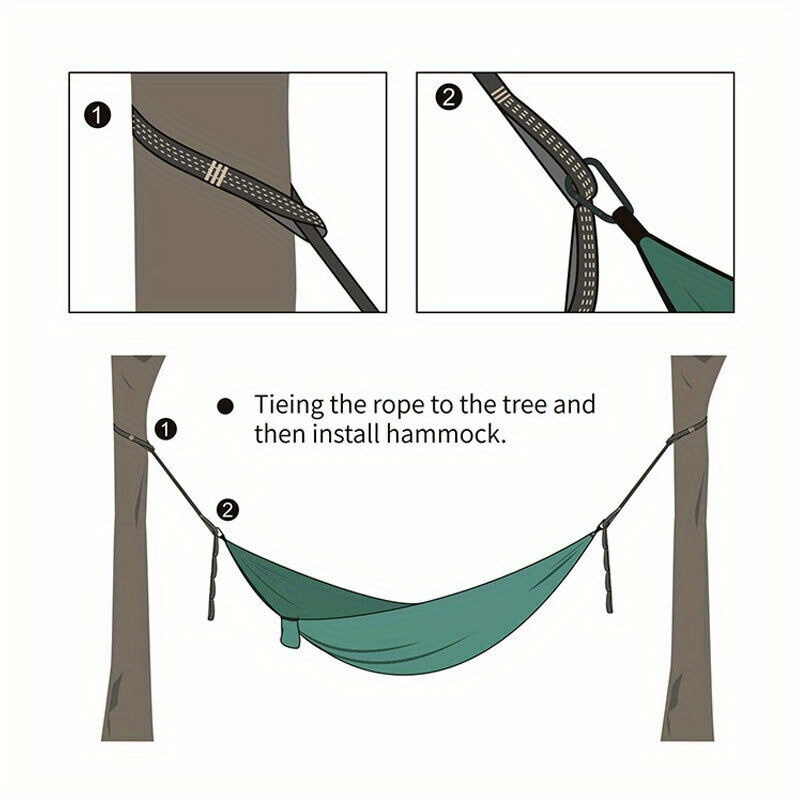 2/4-delige heavy-duty klimgesp - Outdoor Camping Hammock recensie en prijs