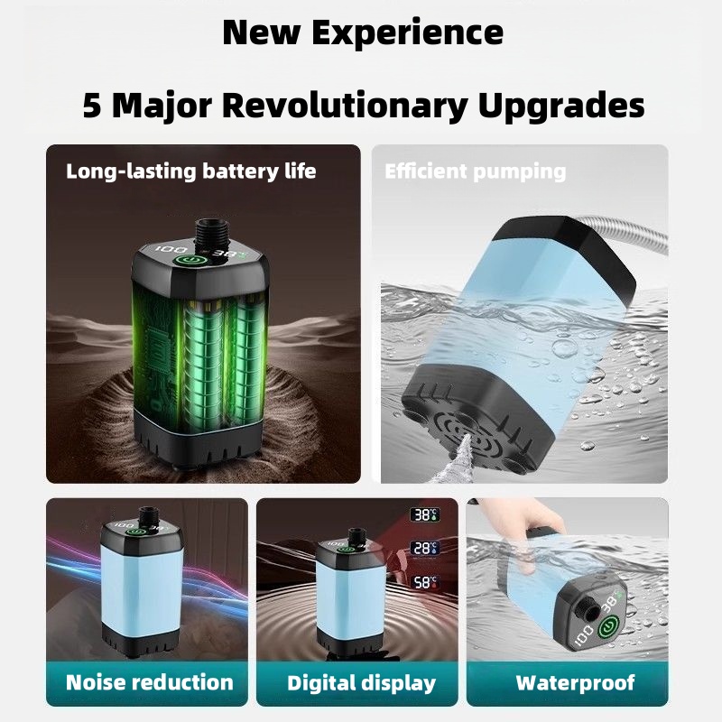 Draagbare elektrische buitendo - Outdoor Camping Showers recensie en prijs