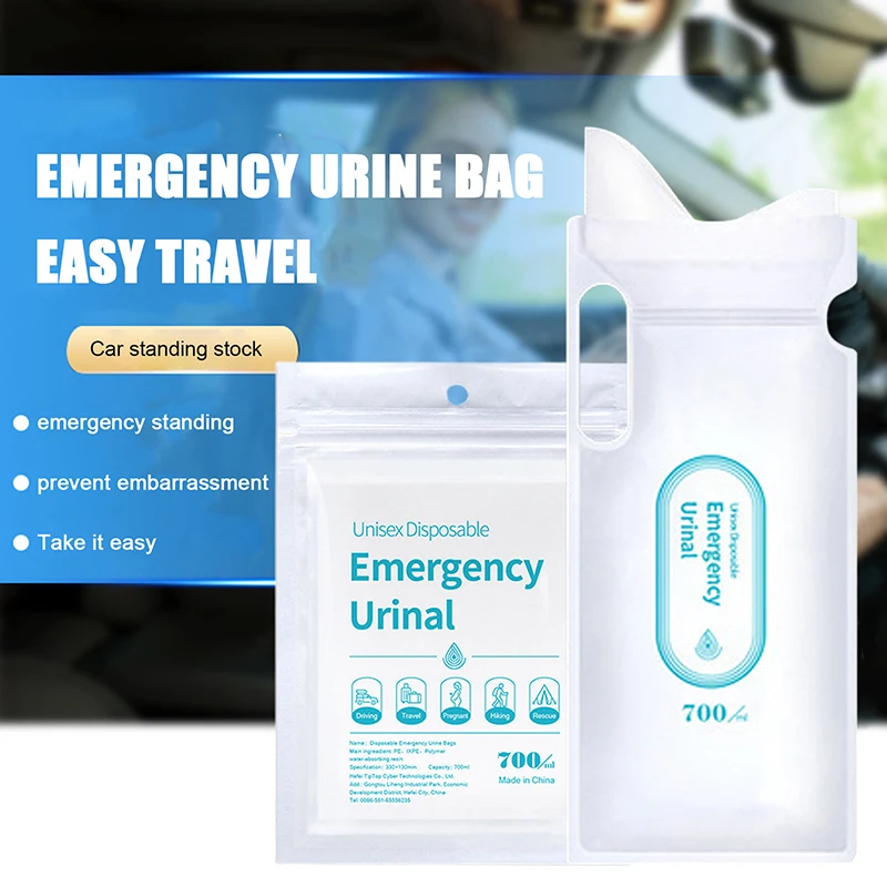 4 Stuks 700 Ml Auto Urine Zak  - Bivvy Bag Emergency recensie en prijs