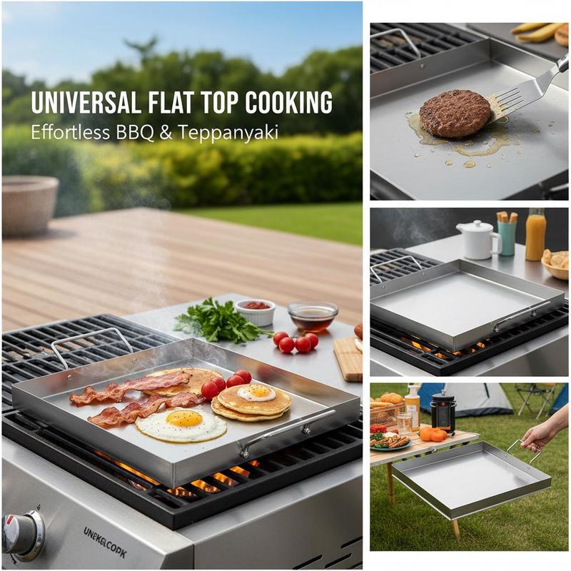 Universele platte bakplaat 18x - Kitchen Outdoor Camping recensie en prijs