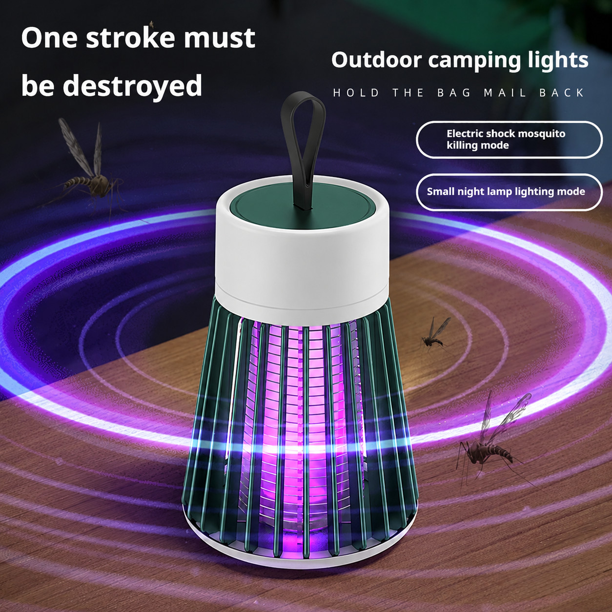 Elektrische muggenlamp USB ins - Outdoor Camping Bug Zapper recensie en prijs