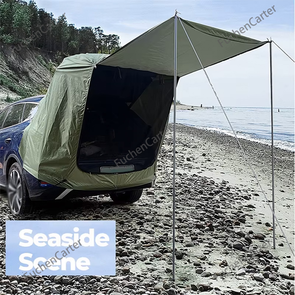 Waterdichte en zonwerende SUV- - Outdoor Camping Car Tail Tent recensie en prijs