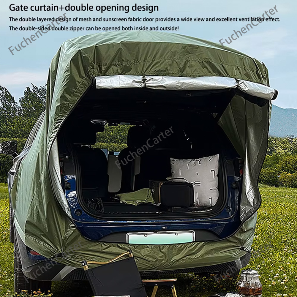 Waterdichte en zonwerende SUV- - Outdoor Camping Car Tail Tent recensie en prijs