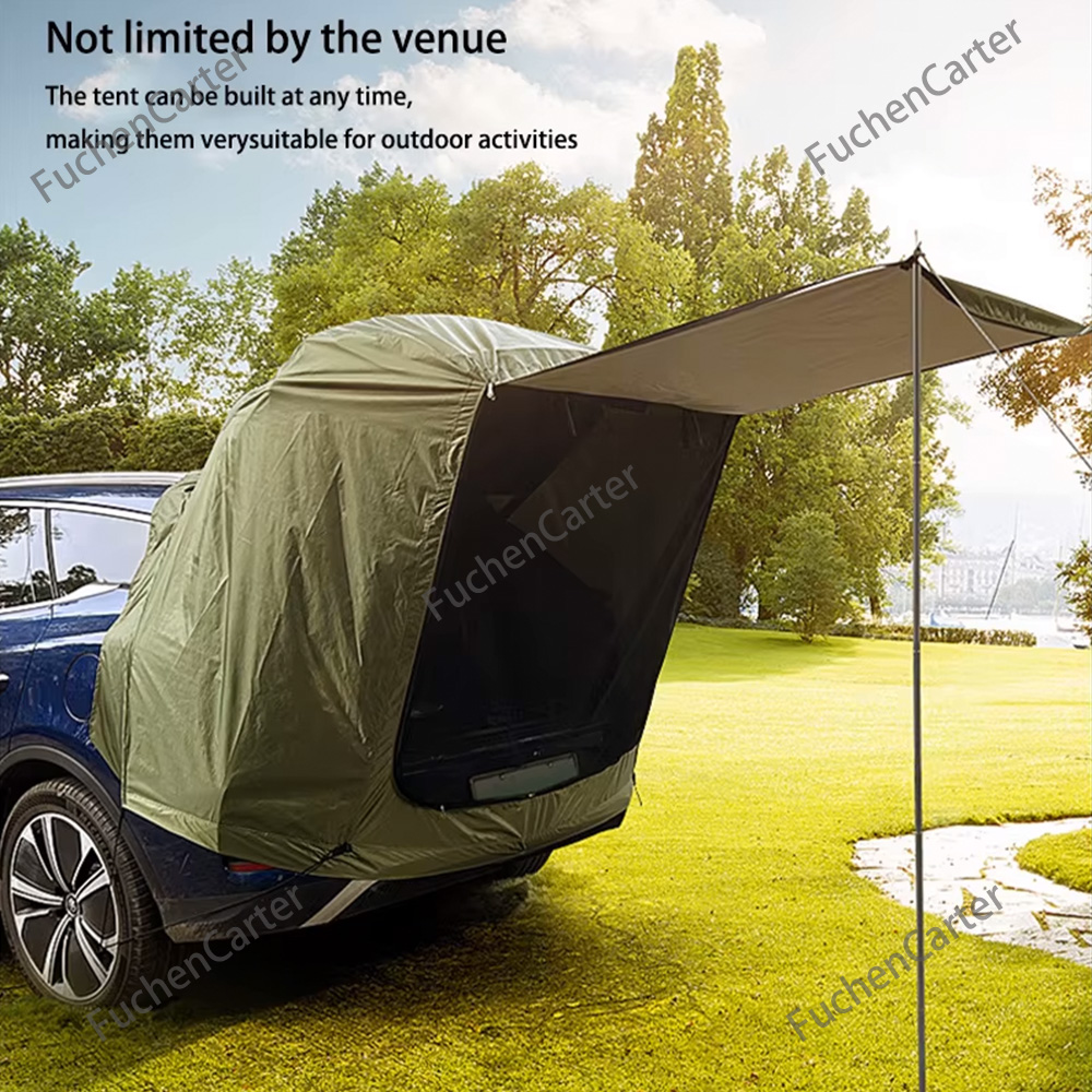 Waterdichte en zonwerende SUV- - Outdoor Camping Car Tail Tent recensie en prijs