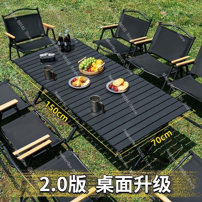 Draagbare opvouwbare campingta - Outdoor Camping Table And Chairs recensie en prijs