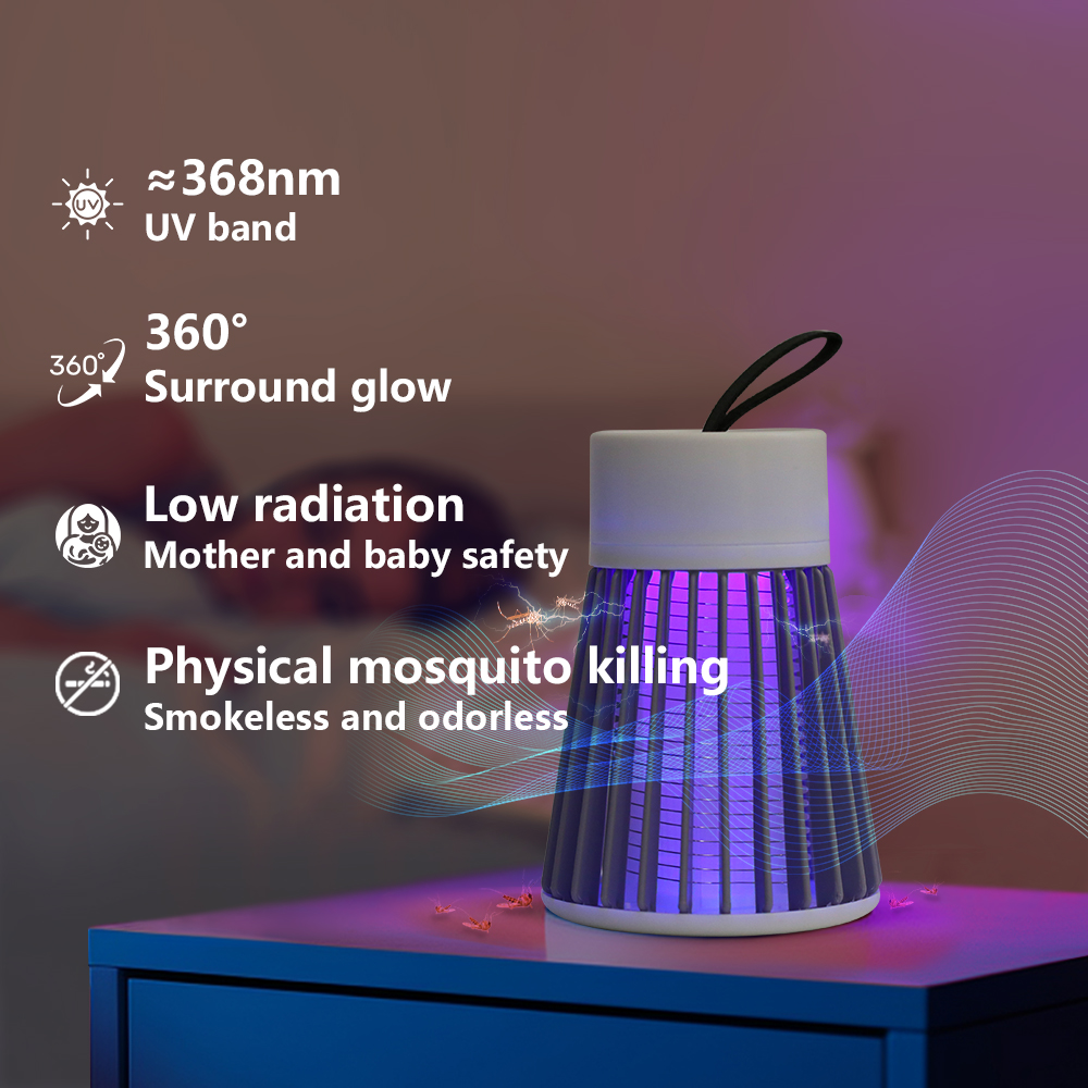 Elektrische muggenlamp 2-in-1  - Outdoor Camping Bug Zapper recensie en prijs