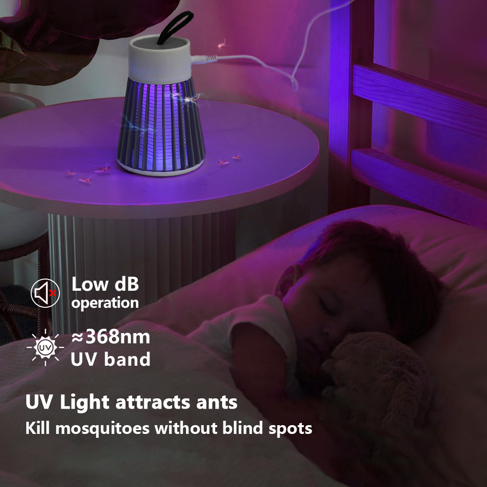 Elektrische muggenlamp 2-in-1  - Outdoor Camping Bug Zapper recensie en prijs