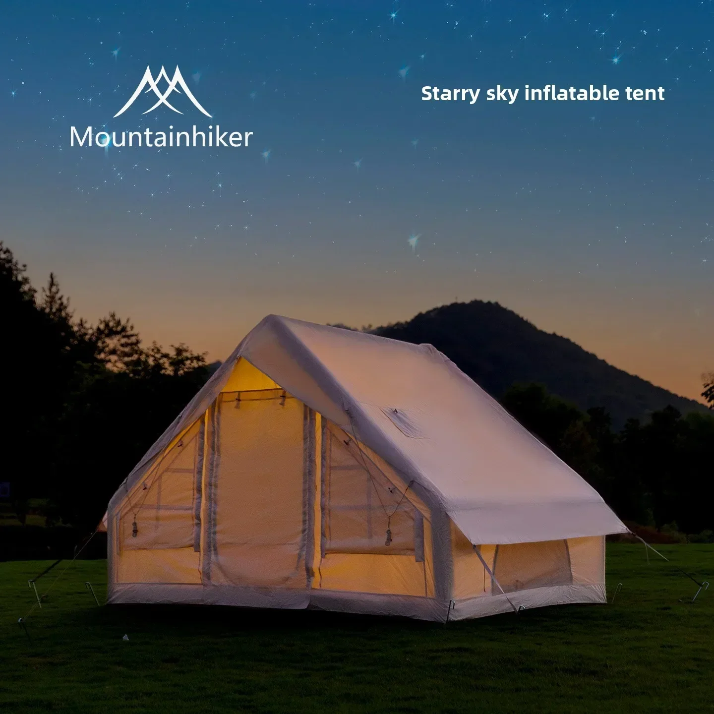 MOUNTAINHIKER Extra Grote Opbl - Outdoor Camping Inflatable Tent recensie en prijs