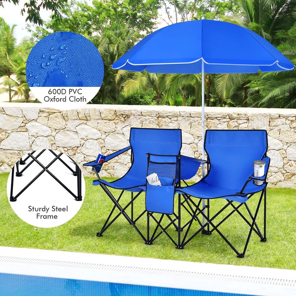Draagbare opvouwbare picknicks - Outdoor Camping Table And Chairs recensie en prijs