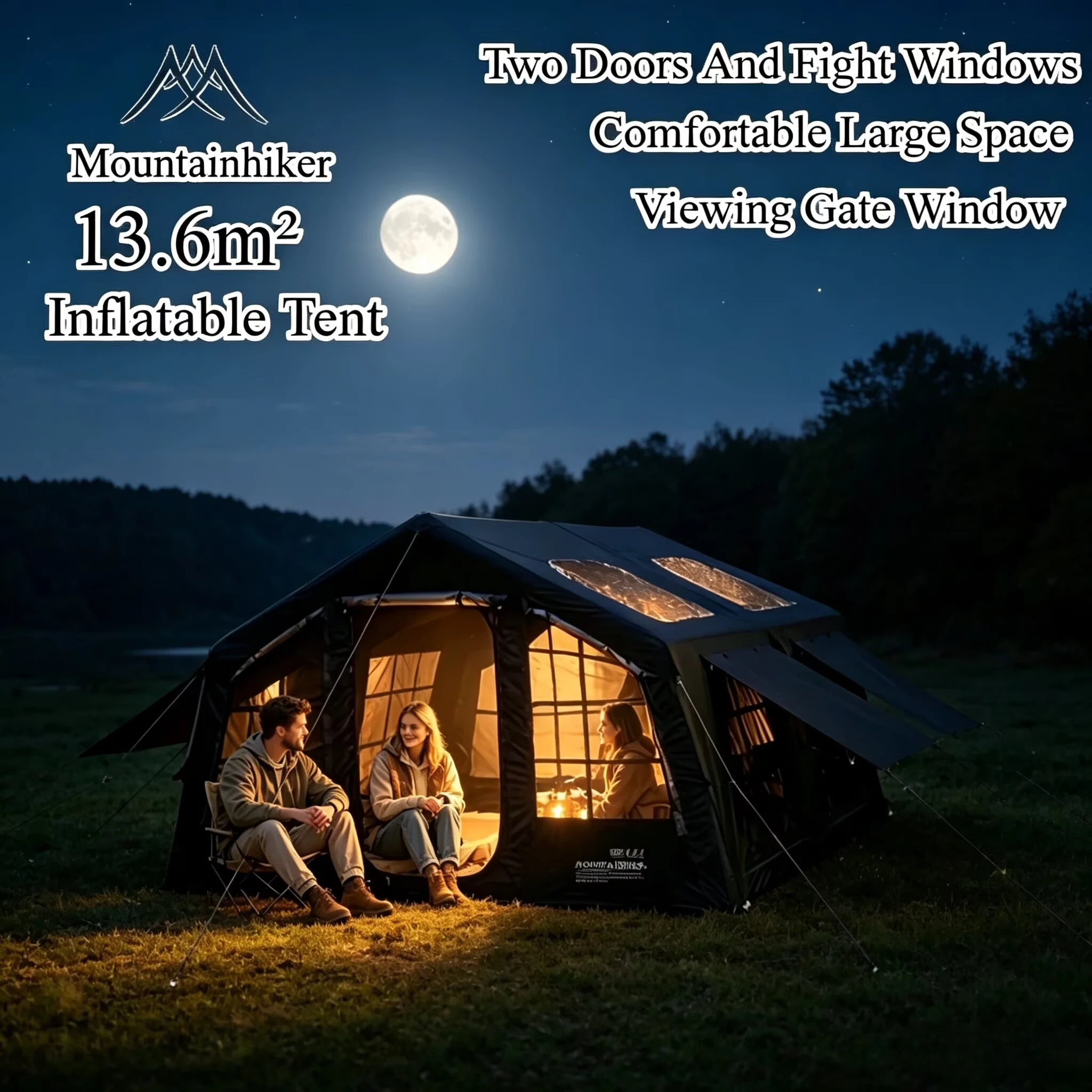 Mountainhiker Opblaasbare Kamp - Outdoor Camping Inflatable Tent recensie en prijs