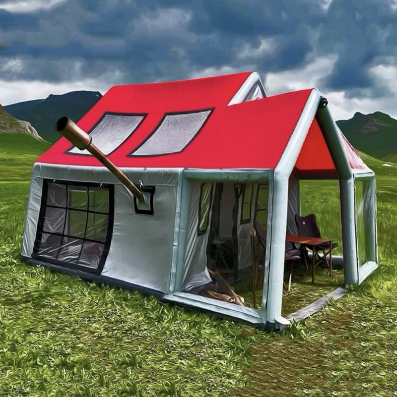 Nieuwste grote opblaasbare dub - Outdoor Camping Inflatable Tent recensie en prijs