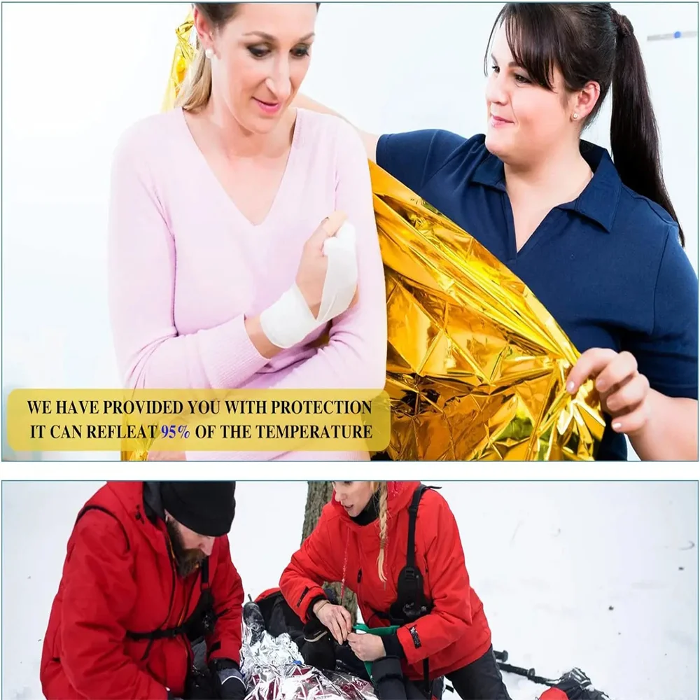 5 stuks noodthermische deken o - Outdoor Camping Rugs recensie en prijs