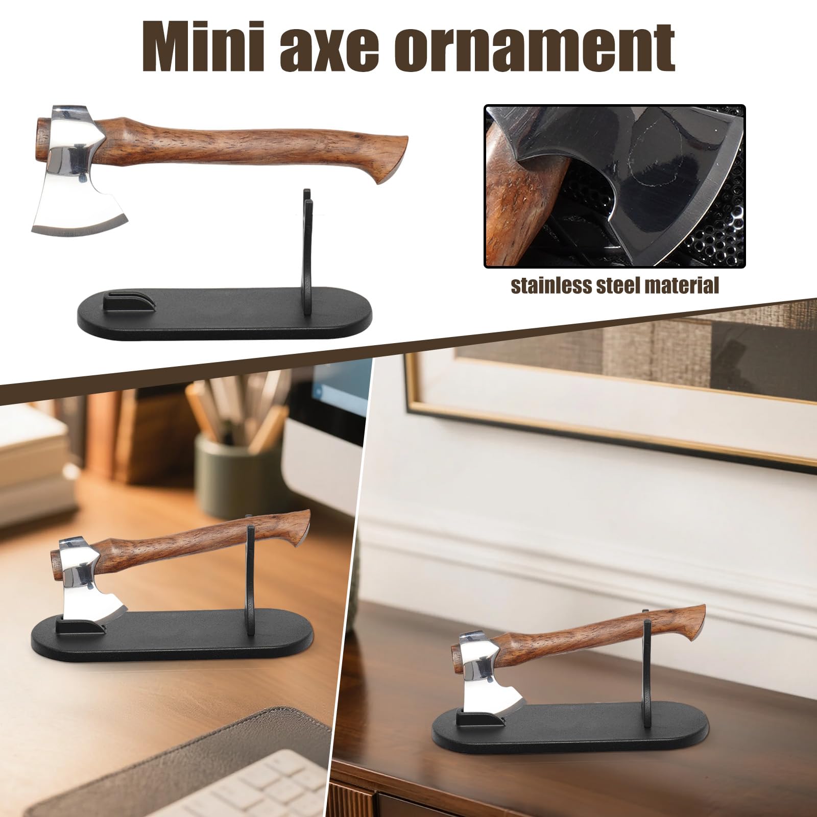 Mini bijl van roestvrij staal, - Camp Axe Hatchet recensie en prijs