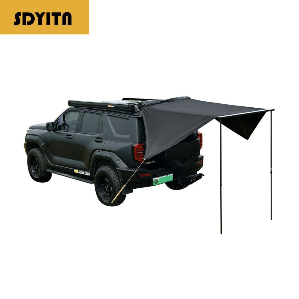 Aluminium Zwart Dubbele vleuge - Outdoor Camping Car Tail Tent recensie en prijs