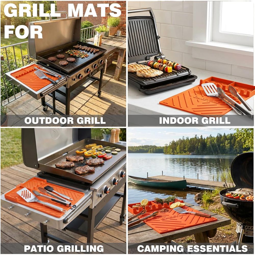 Siliconen grillmatten of acces - Kitchen Outdoor Camping recensie en prijs