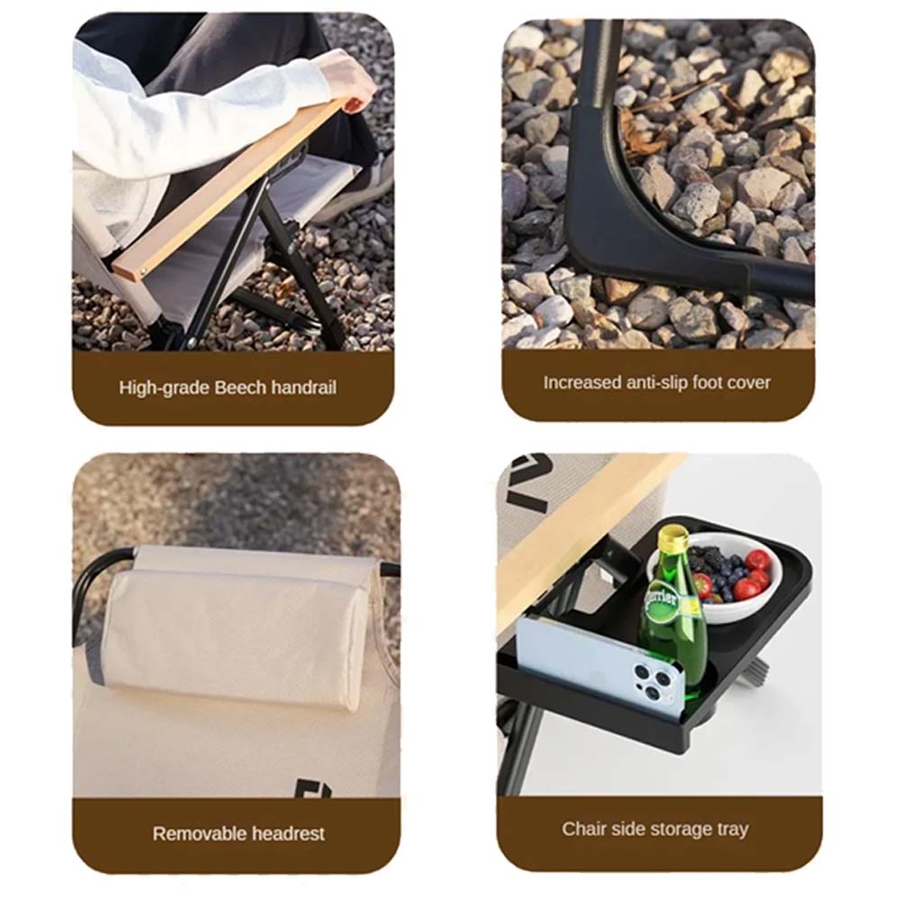 Opvouwbare stoel voor buiten,  - Outdoor Camping Table And Chairs recensie en prijs