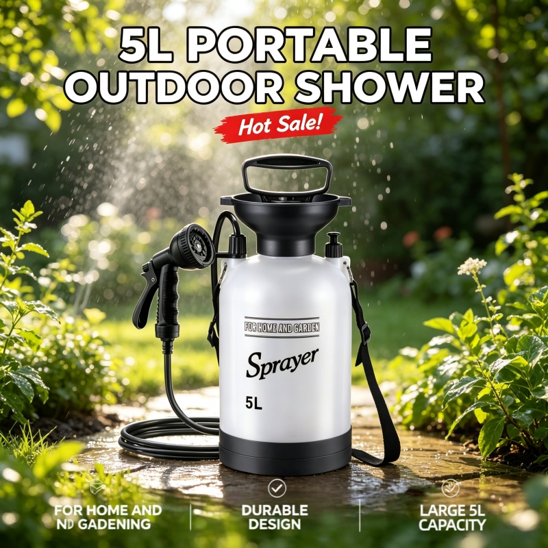 5L Draagbare Campingdouche Han - Outdoor Camping Showers recensie en prijs