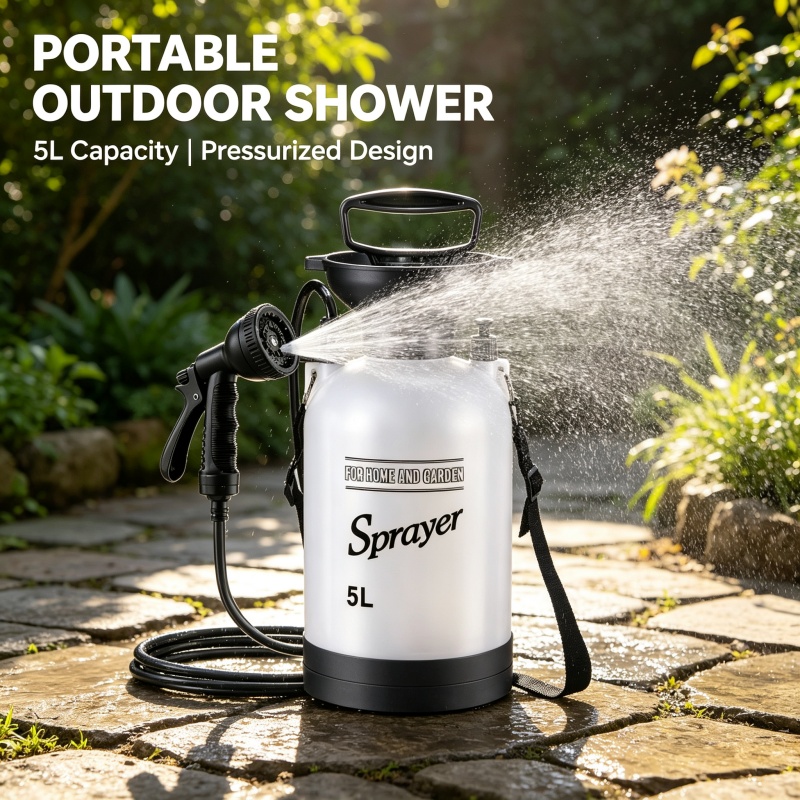 5L Draagbare Campingdouche Han - Outdoor Camping Showers recensie en prijs